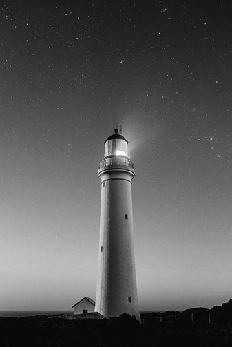Lighthouse symbolizing leadership